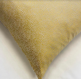 Gold Speckle Satin Cushion Cover - 18" x 18"