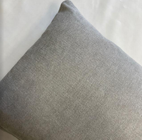 Grey Chenille Cushion Cover - 20" x 12"