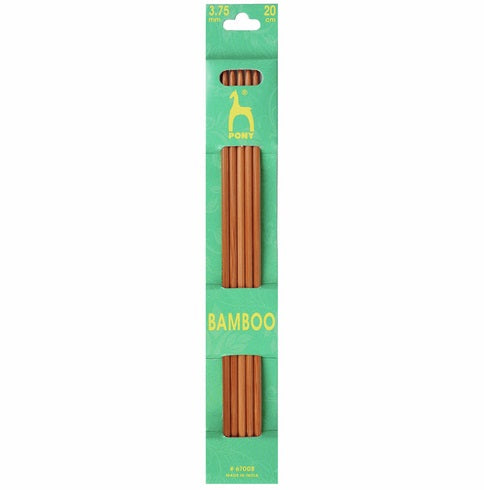 Double Ended Bamboo Knitting Pins - 20cm x 3.75mm