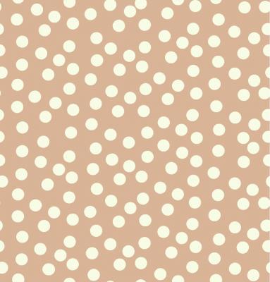 Polyester Print - Ivory on Nude 278654 Paris