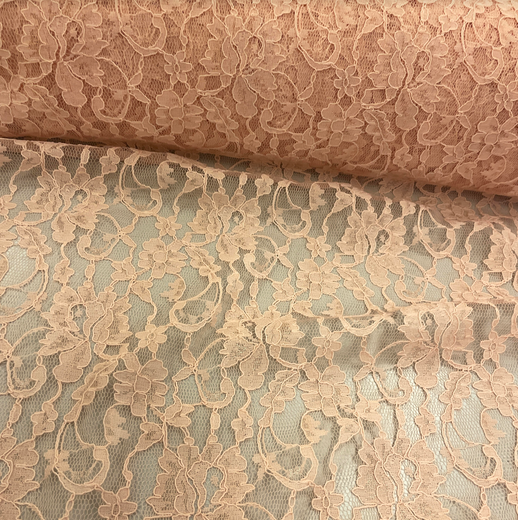 Corded Lace - Peach