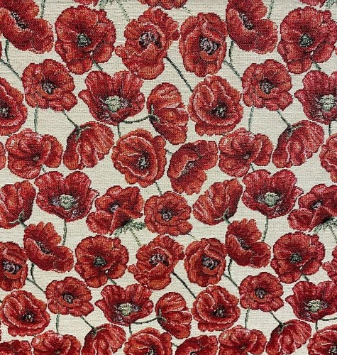 New World Tapestry Poppies