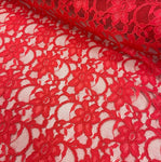 Corded Lace - Red
