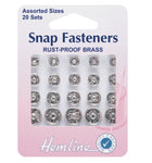 Snap Fasteners - Silver