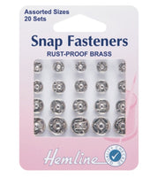 Snap Fasteners - Silver