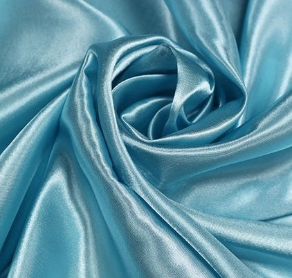 Plain Polyester Satin - Turquoise